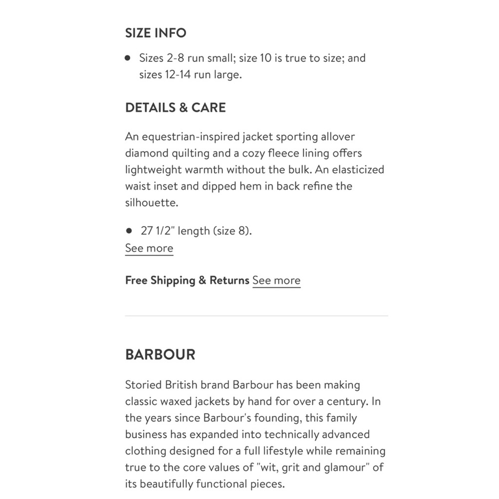 Barbour Quilted Utility Jacket In Black - image 7